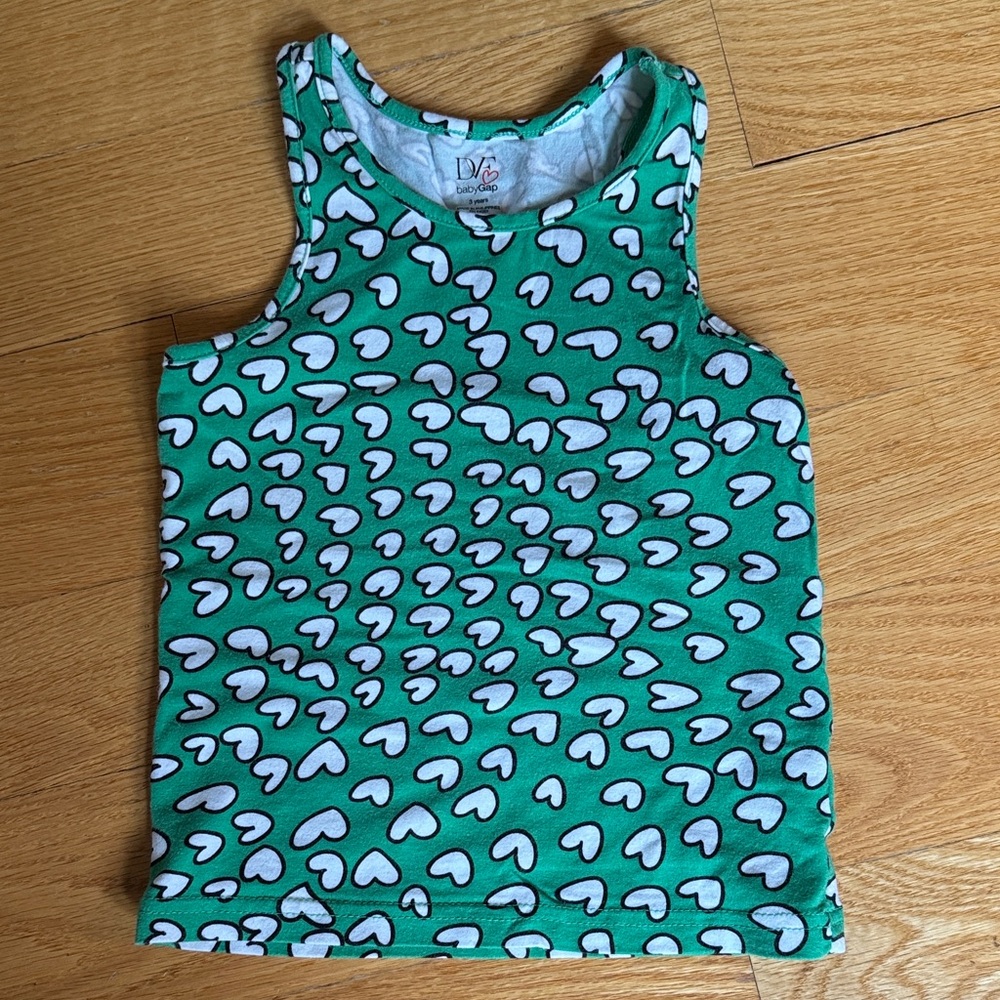Rare Diane Von Furstenburg for Baby Gap Tank, Limited Edition